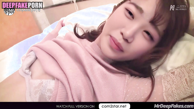 Only this sex toy made Chaewon cum hard アイズワン IZ*ONE ディープフェイク deepfake