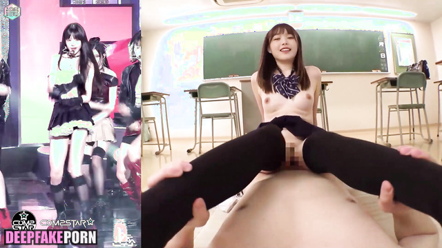 アイヴ IVE Wonyoung fucks with her teacher at home and at Uni 本物の偽物 real fake [PREMIUM]