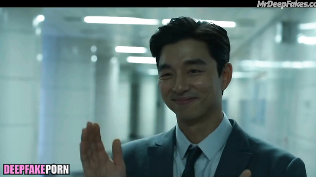 Korean star Gong Yoo masturbation on camera (케이팝 스타 공유 딥페이크 수음) "Squid Game"
