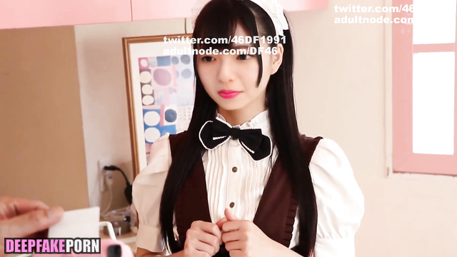 Maid porn with sexy Saito Asuka [Nogizaka46] / 齋藤 飛鳥 乃木坂46 ディープフェイク エロ [PREMIUM]