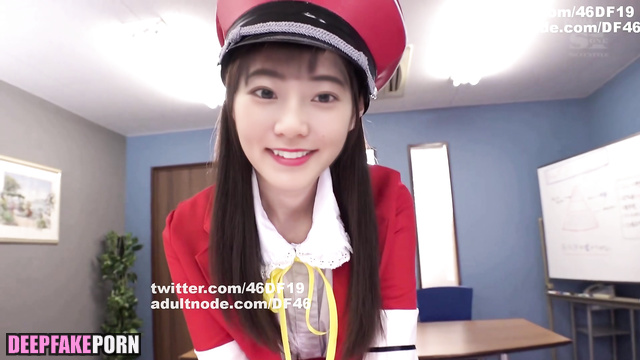DeepFake blowjob by cute Takeda Rena / 武田玲奈 ディープフェイク エロ [PREMIUM]