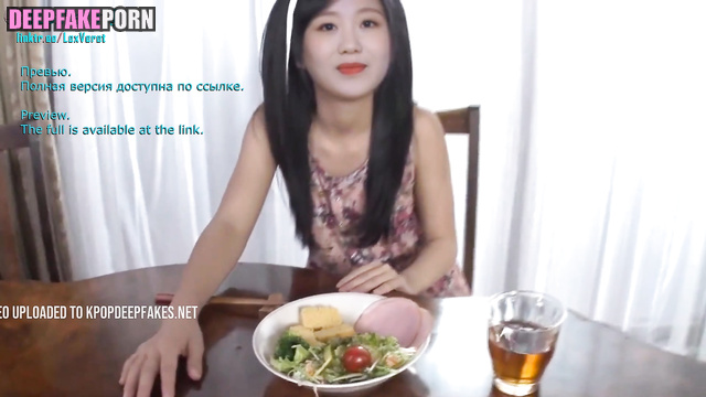 DeepFake Sujeong (Lovelyz) talks to man = 수정 러블리즈 딥페이크