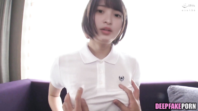 Endo Sakura Nogizaka46 making a blowjob and having sex (遠藤 さくら 乃木坂46 フェラ 性別) [PREMIUM]