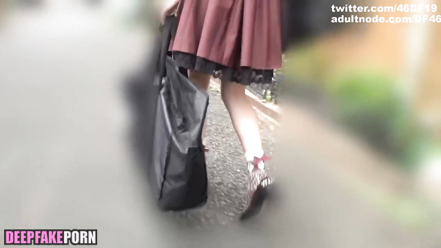 Cute maid Tsutsui Ayame Nogizaka46 is seduced and fingered = fake porn 筒井 あやめ 乃木坂46 フェイクポルノ [PREMIUM]