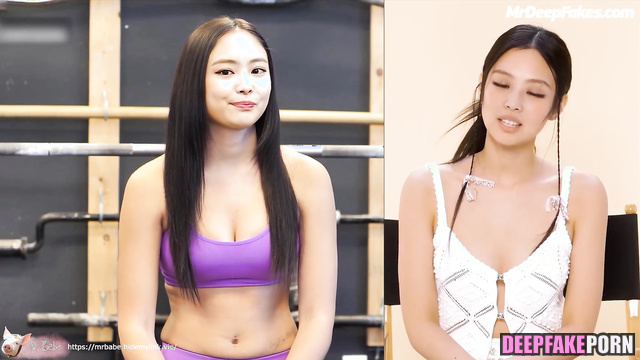 Sweaty fuck with trainer in the gym / 제니 블랙핑크 - Jennie deepfake video