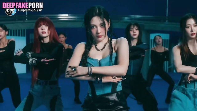 케이팝 K-pop idols of 에스파 aespa performed their dances on stage (compilation) [PREMIUM]