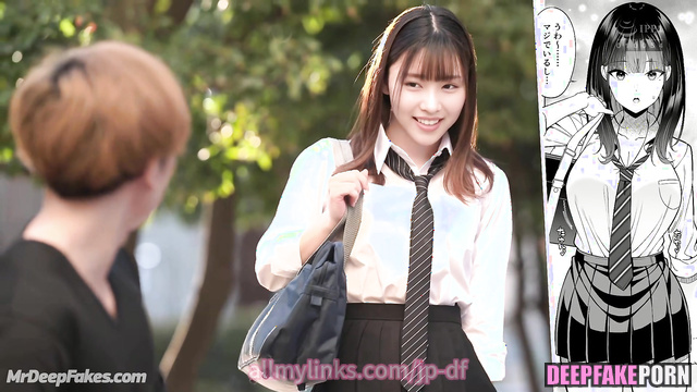 Cool seducing after school with young Kasumi Arimura (有村 架純 本物の偽物) A.I.