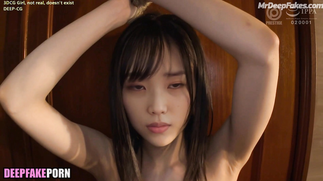 Fetish fake porn - tied brunette wants bdsm adventure (아이유 진짜 가짜) IU