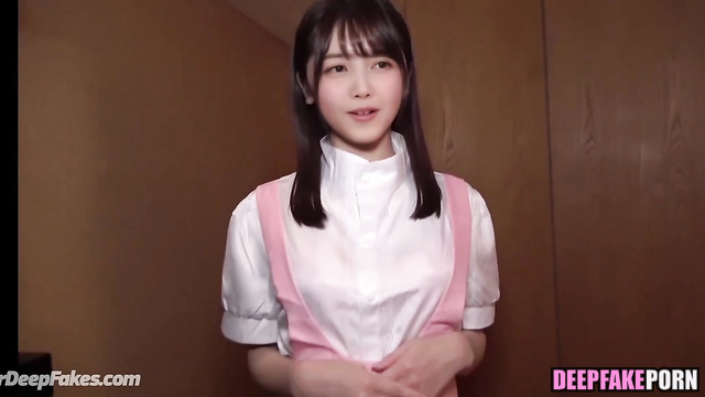 Shy teen licking your leg (久保史緒里 乃木坂46) Shiori Kubo pov fetish sex scenes