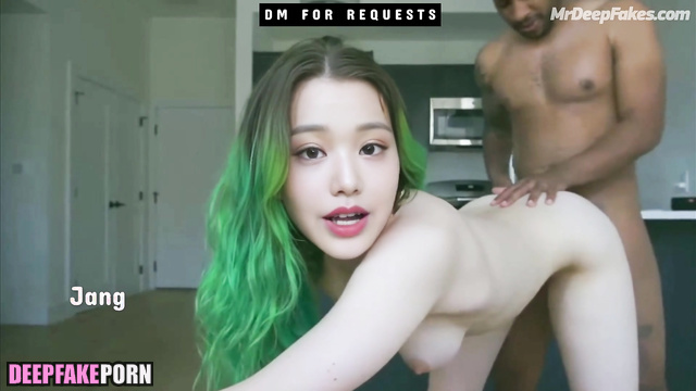 Fuck with black is awesome thing, Wonyoung interracial porn アイヴ 本物の偽物