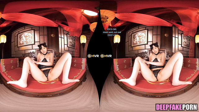 Brunette showed pussy in asian sex salon - Mina (トゥワイス セックステープ) A.I. [PREMIUM]