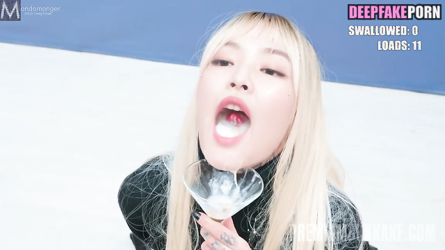 (제니 블랙핑크) Jennie in cool bukkake porn - babe loves parties like this [PREMIUM]