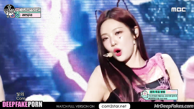 Hot pmv porn compilation with Aespa girls after concert 에스파 진짜 가짜