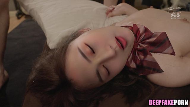 Hot virgin Minji (ニュージーンズ 本物の偽物) getting first sexual experience, A.I. [PREMIUM]