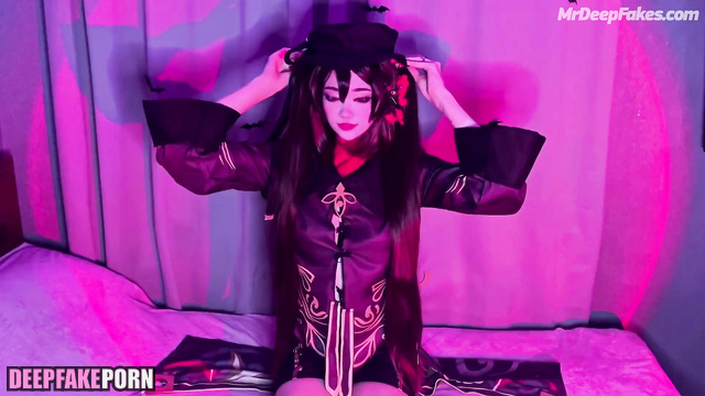 Emiru in amusing costume had her passionate nice sex internet celebrity