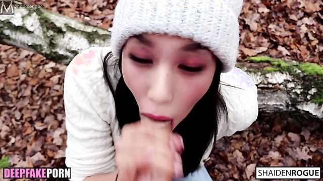 トゥワイス 本物の偽物 beauty Mina doing obscene things in the park - real fake [PREMIUM]