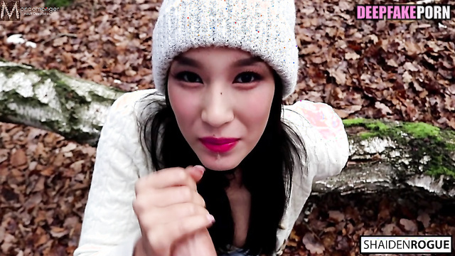 トゥワイス 本物の偽物 beauty Mina doing obscene things in the park - real fake [PREMIUM]