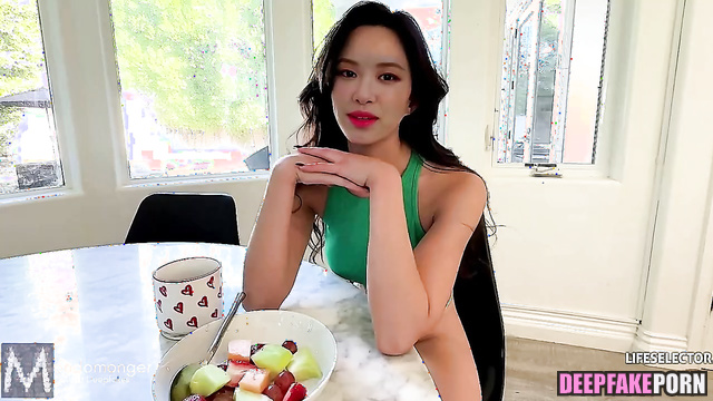 Nice blowjob after delicious breakfast / Rose home sex tapes 로제 블랙핑크 [PREMIUM]