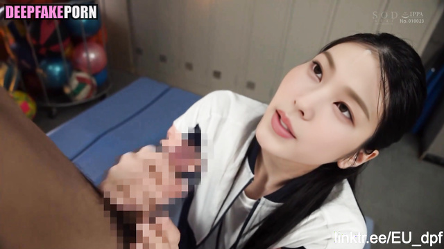 ニュージーンズ セックスシーン lover cumed on her black hair / Haerin fake porn / [PREMIUM]