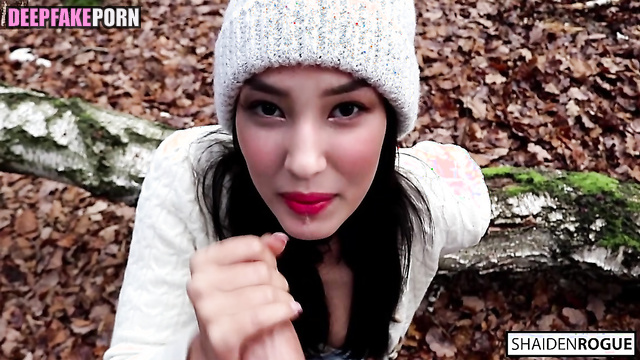 Autumn blowjob in a warm hat (モモランド セックスシーン) Nancy pov ai scenes / [PREMIUM]
