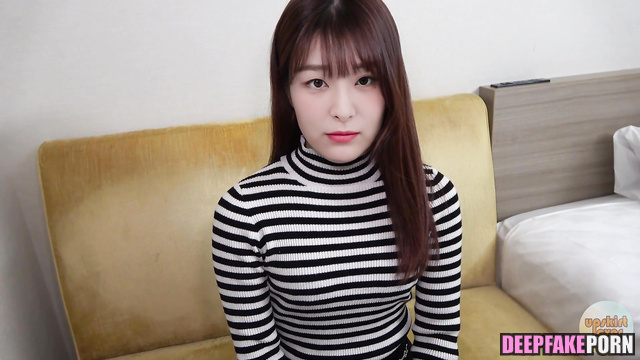 This babe loves working by mouth and tongue (Seulgi face swap) 슬기 레드벨벳 [PREMIUM]