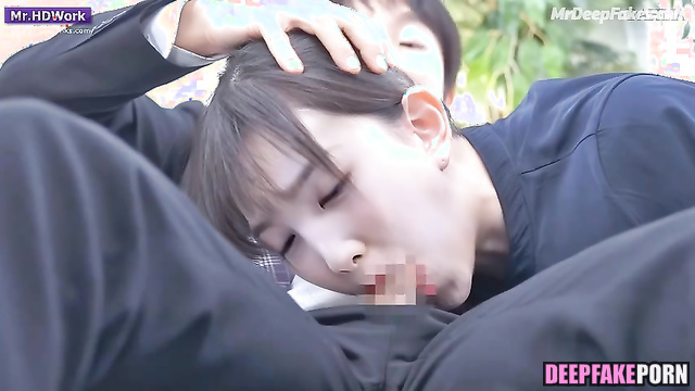 Her first creampie at the work place - Nayeon (トゥワイス 情熱的なセックス) real fake