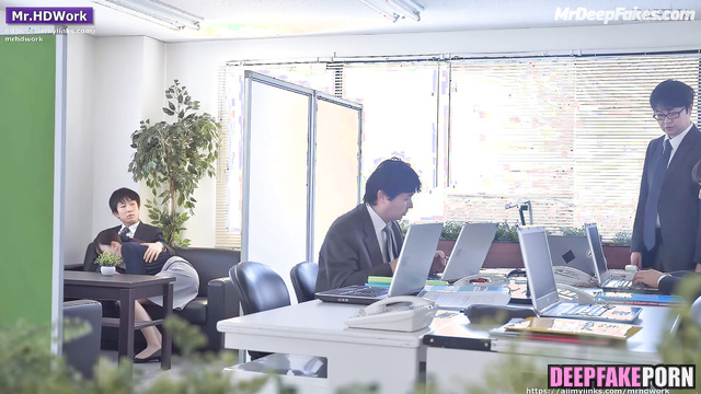 Regular office blowjob by Jisoo (지수 블랙핑크) deep learning program