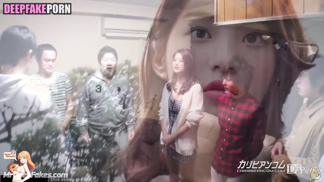 Minji was very satisfied to make so many guys cum ニュージーンズ アダルト adult NewJeans