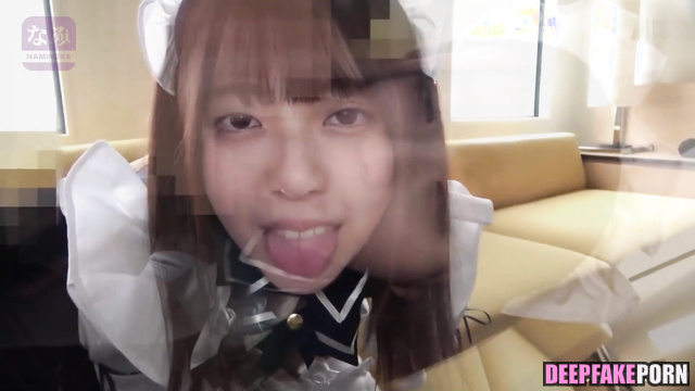 (齋藤 飛鳥 乃木坂46) pretty asian star Asuka Saito entertaining her fan, fakeapp