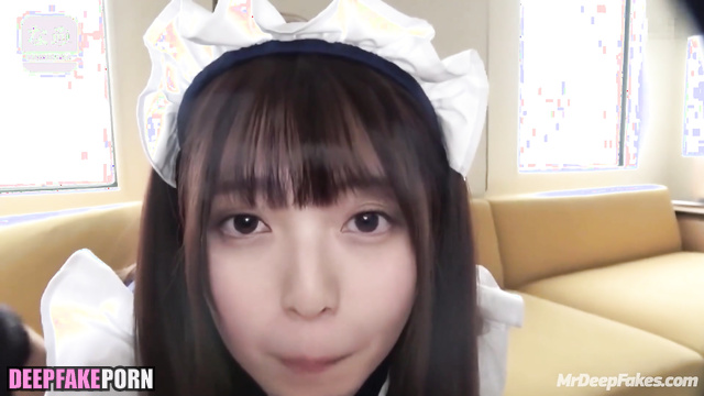 (齋藤 飛鳥 乃木坂46) pretty asian star Asuka Saito entertaining her fan, fakeapp