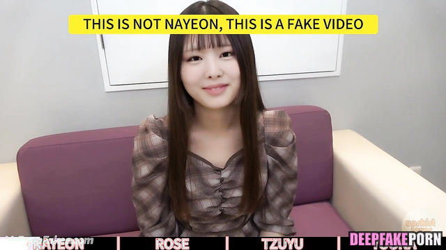 Couple had oral sex (Nayeon, Tzuyu, Yoona fake porn) トゥワイス ディープフェイクビデオ