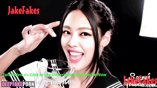 Fake Jennie (제니 블랙핑크) first got your sperm and then started masturbating