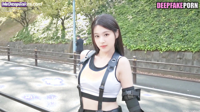 トゥワイス ディープフェイク fake Sana serves everybody cool, look