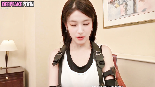 トゥワイス ディープフェイク fake Sana serves everybody cool, look