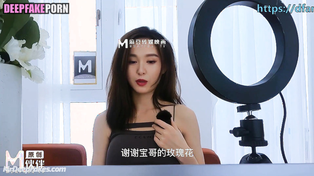She is being pleasured live, look - Tiffany Tang 唐嫣 深度学习计划 deepfake porn