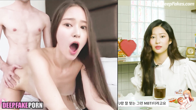 アイズワン 本物の偽物 sweet Minju needs to cum with your cock inside - real fake