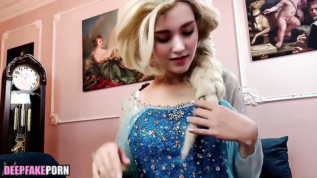 Awesome fuck in fetish magic character suit / Mina (トゥワイス 本物の偽物) fakeapp