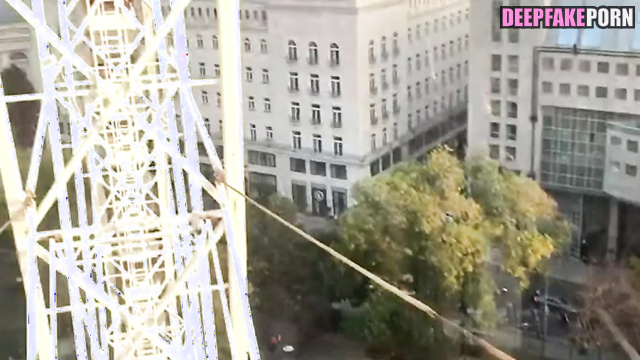 Unforgettable blowjob at extreme heights with slutty IU 아이유 섹스 테이프 ai