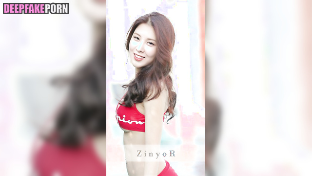 Brunette in red bikini wants to pick you up - Seohyun (少女時代 本物の偽物) ai