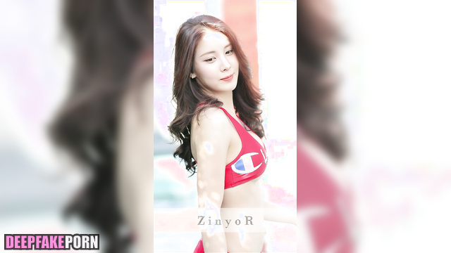 Brunette in red bikini wants to pick you up - Seohyun (少女時代 本物の偽物) ai