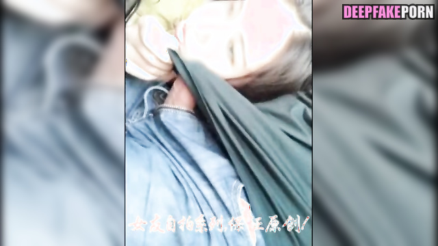 She gets turned on by blowjob in the car, Rose (로제 블랙핑크) adult tapes [PREMIUM]