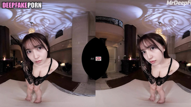 Fake Haruna Kawaguchi (川口 春奈 アダルト) wants to look sexy in this dress