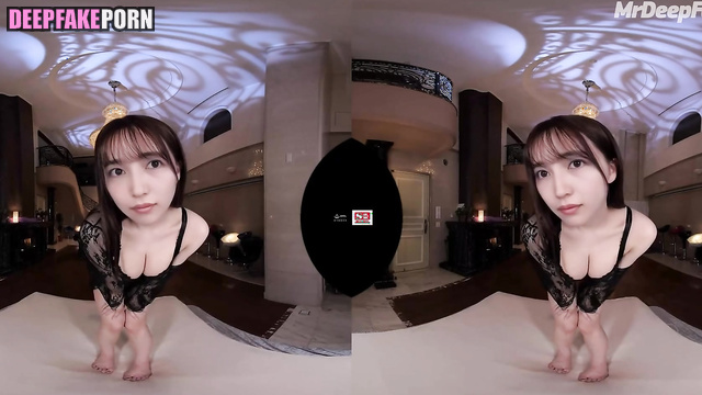 Fake Haruna Kawaguchi (川口 春奈 アダルト) wants to look sexy in this dress