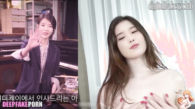 Guys giving her juicy pussy squirt / IU (아이유 스마트한 얼굴 변화) deepfake video