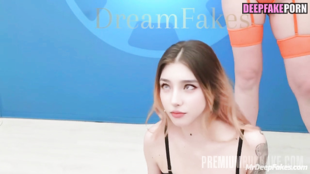 Bukkake party with Lee Seo Ah (이서아 인터넷 연예인) she's a real blowjob star, ai