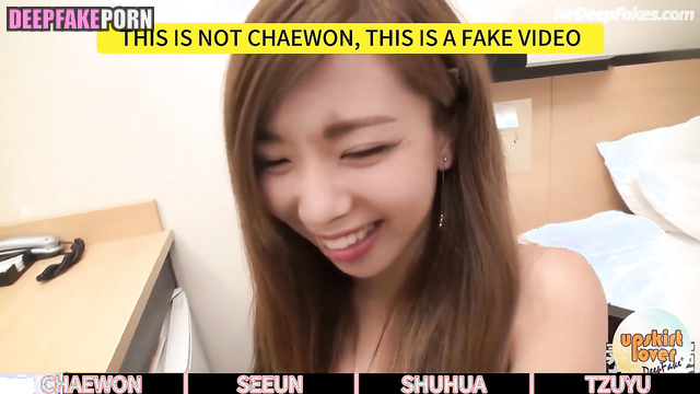 アイズワン トゥワイス girls having fun, Chaewon & Seeun & Shuhua & Tzuyu ai フェイクポルノ