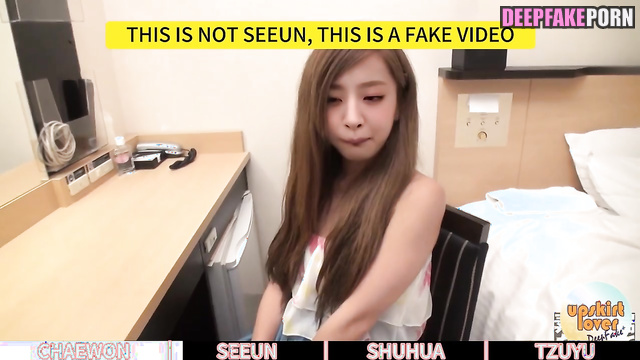 アイズワン トゥワイス girls having fun, Chaewon & Seeun & Shuhua & Tzuyu ai フェイクポルノ