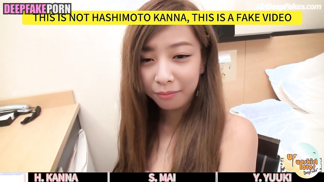 橋本 環奈 白石 麻衣 性別 Kanna Hashimoto, Mai Shiraishi & Yuki Yoda enjoying sex ai