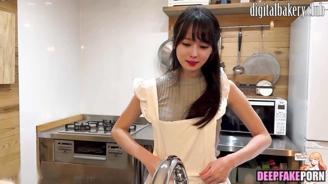 (윈터 에스파) pretty Winter getting something warm inside pussy - face swap