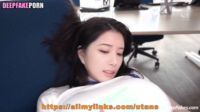 (설윤 엔믹스) beauty & busty secretary having sex for promotion, Sullyoon A.I.